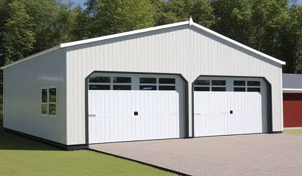 2 car prefab garages