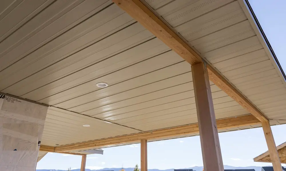 PVC Panels for Low Maintenance Elegance Porch Ceiling