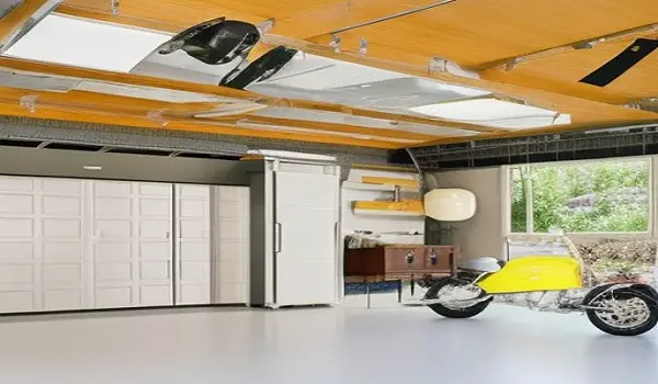 garage ceiling beige