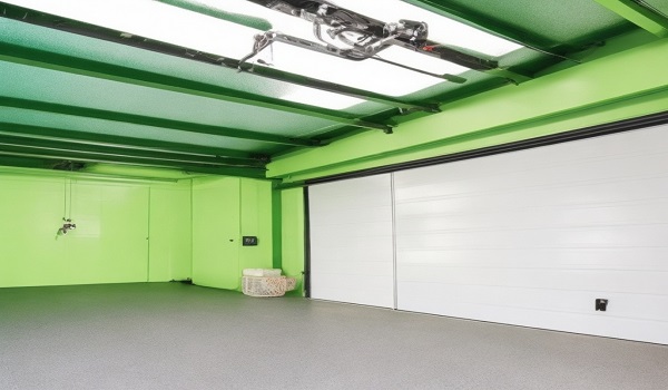garage ceiling Green