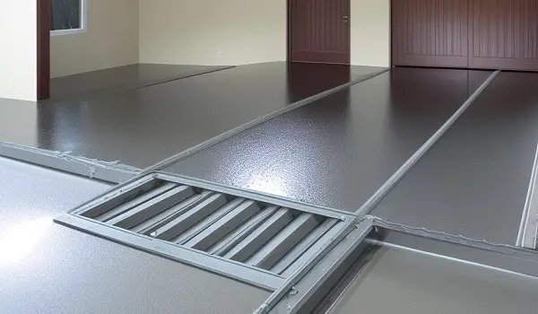 garage raised floor drains