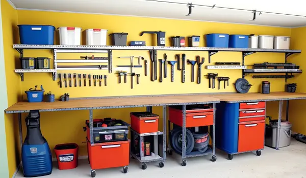 garage setup organize