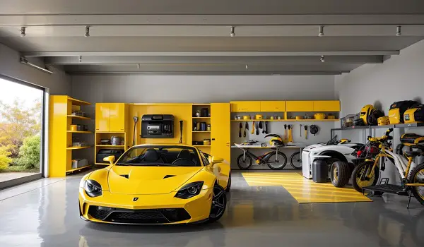 garage yellow color combinations