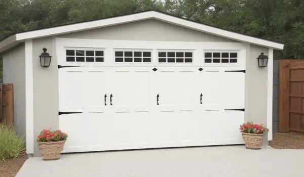 how to frame an 8x7 garage door