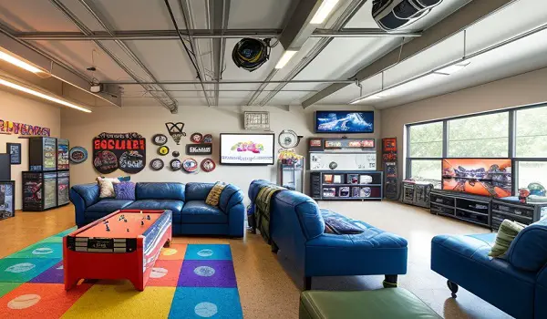 teen hangout garage addition ideas