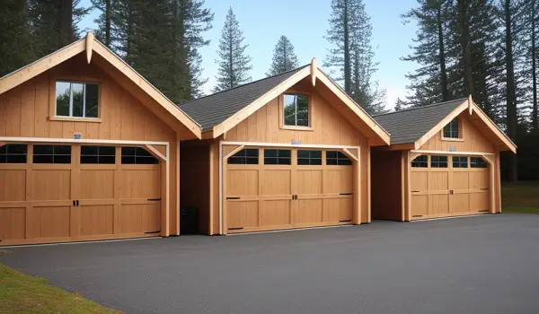 a frame garages