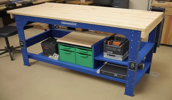 custom garage workbench ideas