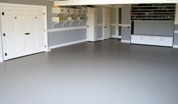 diy makeover garage new flooring
