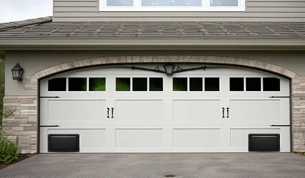 garage doors with flood vents