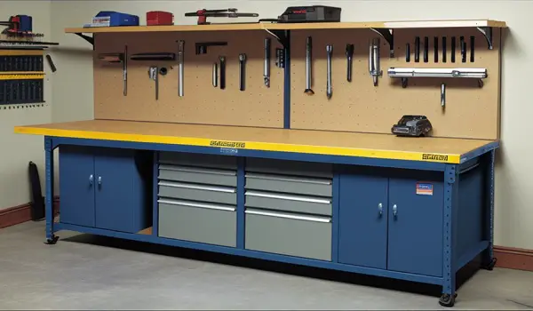 garage workbench for car