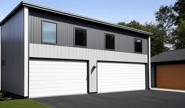 modern prefab garages with lofts