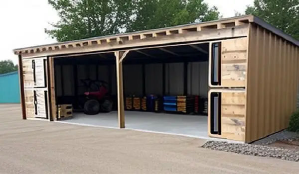 pallet garage