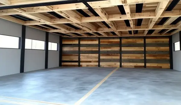 Pallet Wood Ceiling