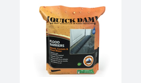 quick dam qd610-1 water-activated flood barrier