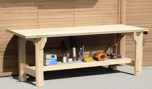 simple garage workbench