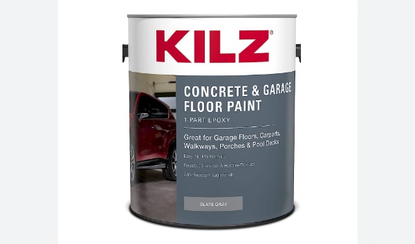 Kilz 1-part epoxy acrylic concrete & garage floor paint