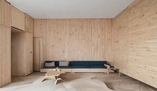 Plywood wall panels