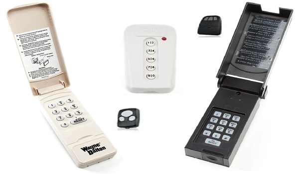 choosing the right garage door opener keypad