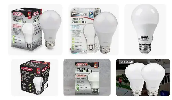 genie garage door opener LED light bulb