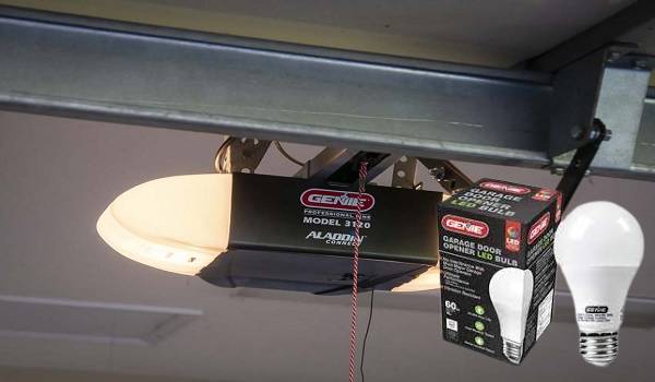 genie garage door opener light bulbs