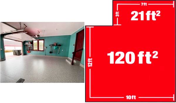 how to measure square footage of a room for flooring