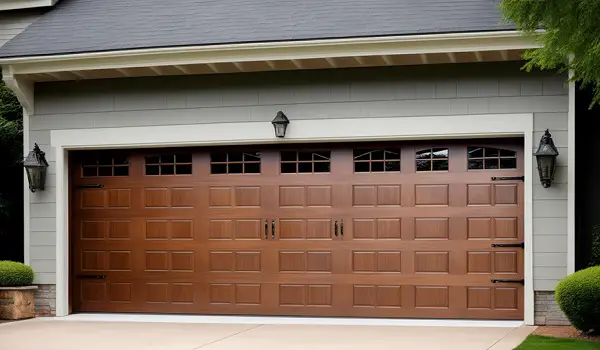 solid wood garage doors