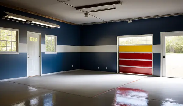 tips for using exterior paint inside a garage safely