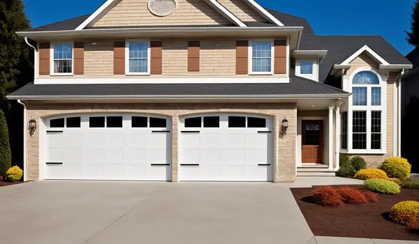 window options for double garage doors
