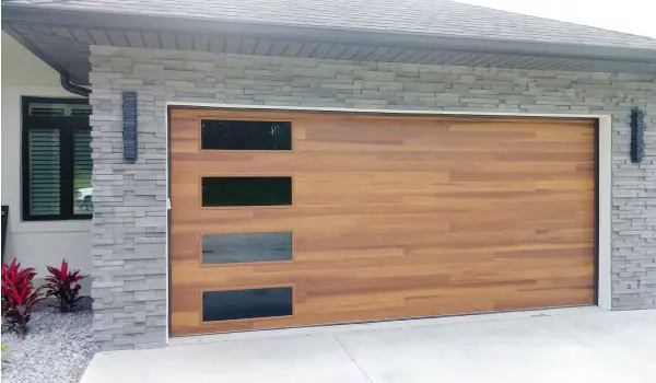 cedar garage doors