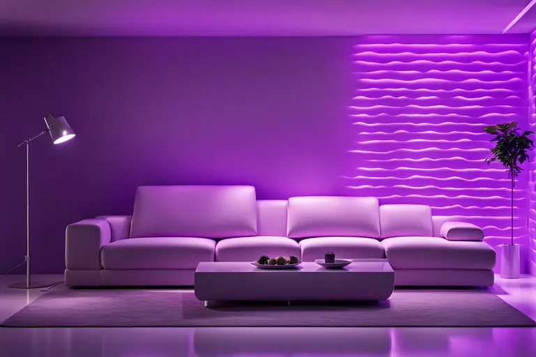 what is the natural meaning of purple light