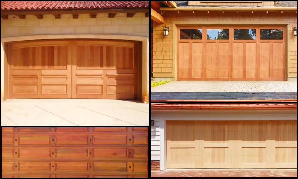 cost of wooden garage doors