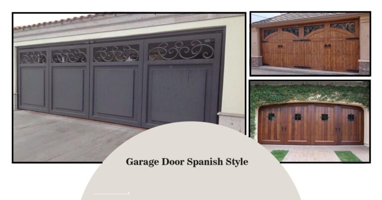 garage door spanish style