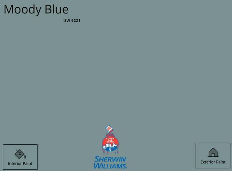 moody blue sherwin williams