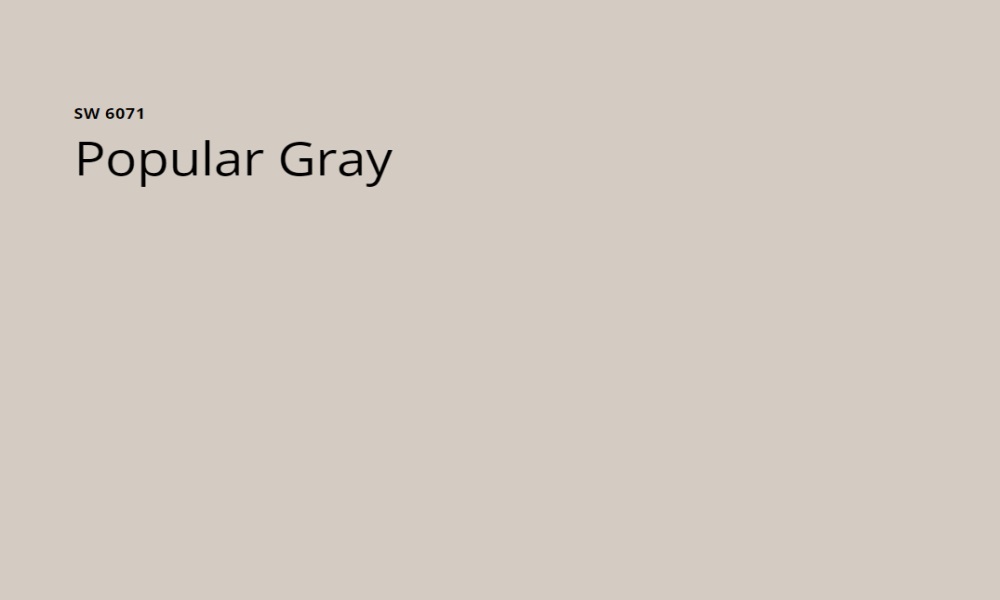 Popular Gray (SW 6071)