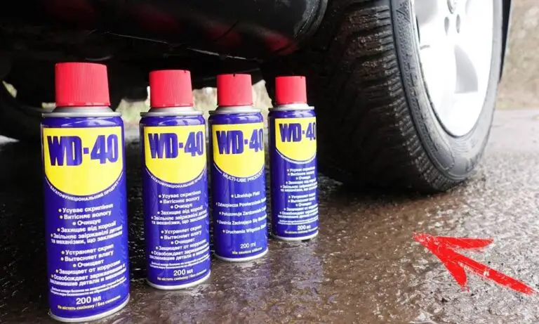 does wd40 stain concrete