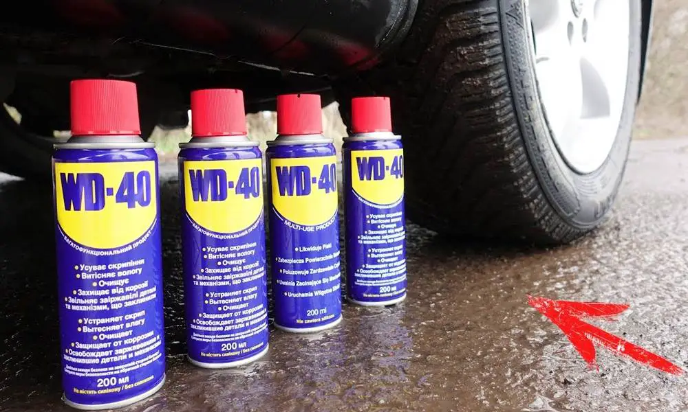 does wd40 stain concrete