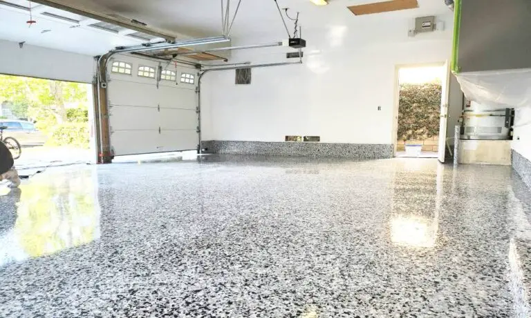 epoxy painted garage floors