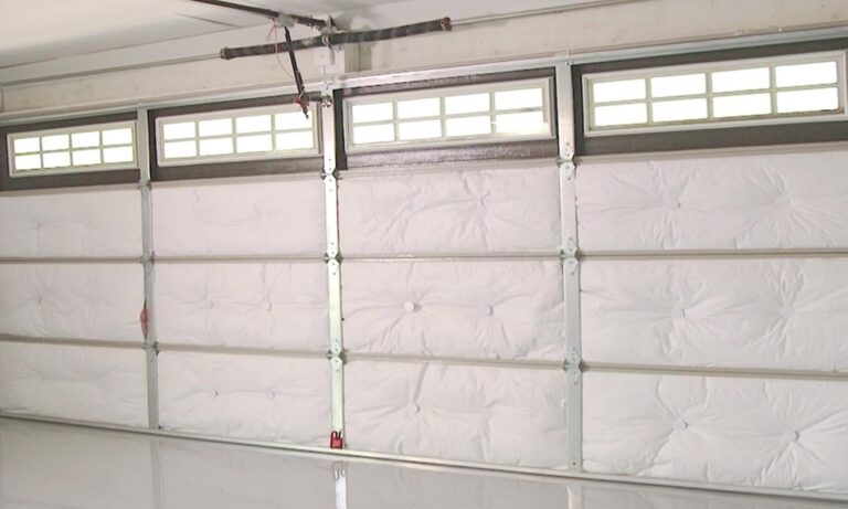 is 6.5 r-value good for garage door