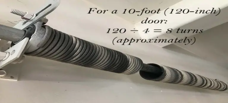 How Many Turns on a 10-Foot Garage Door Spring Calculator