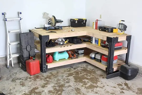 How to Build a Simple Workbench for Your Garage for an Efficient and Organized Workspace