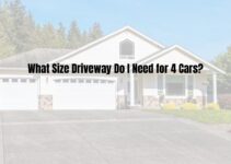 What Size Driveway Do I Need for 4 Cars?