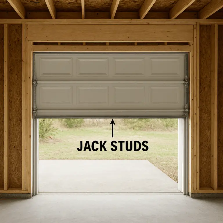 Jack Studs in Garage